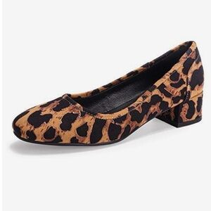 IDIFU, leopard print heels